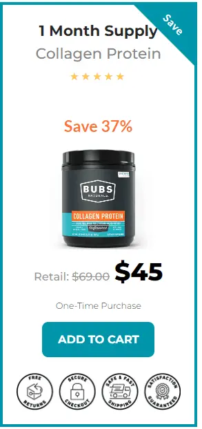 bubs naturals 1 bottle